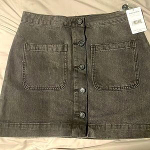 Dark gray Free People skirt model OB906865 Rocky Mountain size 29 NWT